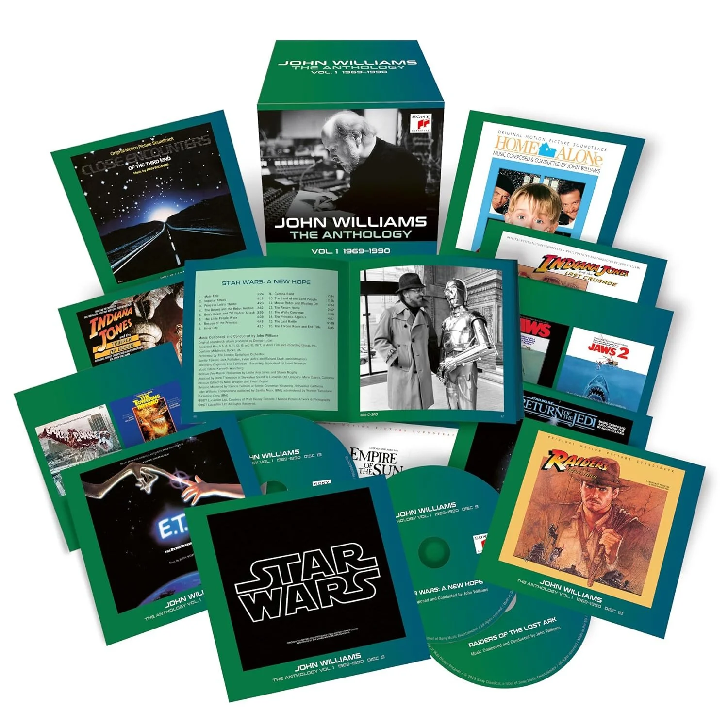 Sony Classical Celebrates Composer John Williams with Historic 3